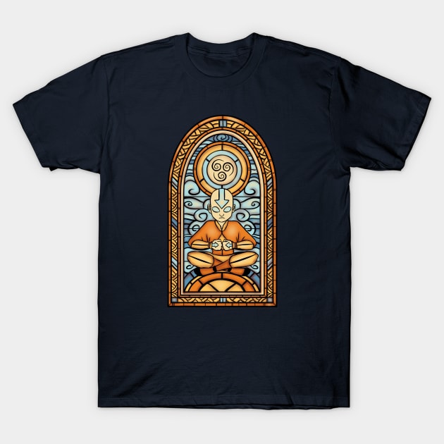 Stained Glass Air T-Shirt by Fishmas